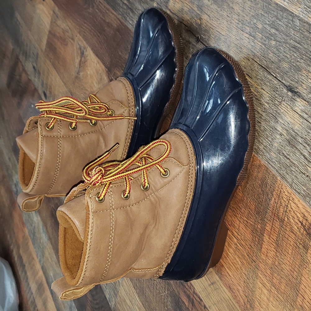 Field & Stream Thinsulate Brown And Blue Duck Boo… - image 2